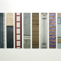 Fassadenfragmente | Fotografie, Digitaldruck, Aluminiuml, 2009
Ausstellung 'Kanalisierung' C15, Sammlung Ulla und Heinz Lohmann im Rahmen des Architektursommers 2009, Hamburg